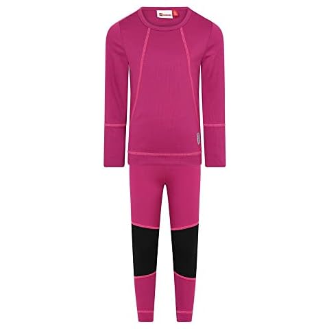 LEGO Wear Unisex Wear Mädchen Skiunterwäsche Atmungsaktiv Lwulwo 700 Baselayer Set, 472, 122 EU Cover