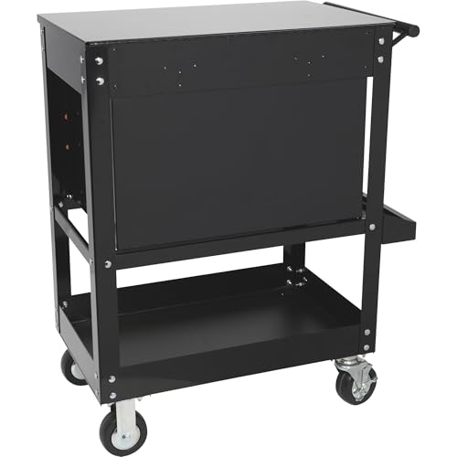 Ironton 30in. 5-Drawer Mechanic's Tool Cart - 33-7/8in.L x 17-5/8in.W x 39-1/8in.H, 700-Lb. Capacity