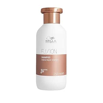 Wella Professionals Fusion Intense Repair – reparierendes Tiefenreinigungsshampoo für strapaziertes & kaputtes Haar – glättend & pflegend für bessere Kämmbarkeit