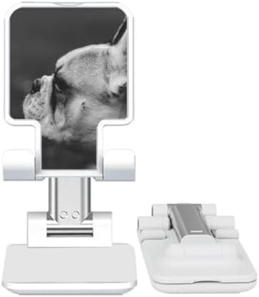 DIYthinker Dog Pet Animal Gray Picture Adjustable Cell Phone Stand Desk Foldable image 2
