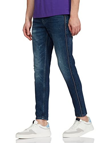 Image of Lee Men's Bruce Skinny Fit Mid-Rise Jeans