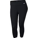 Nike Women's Power Epic Lux Crop Tight Black SM