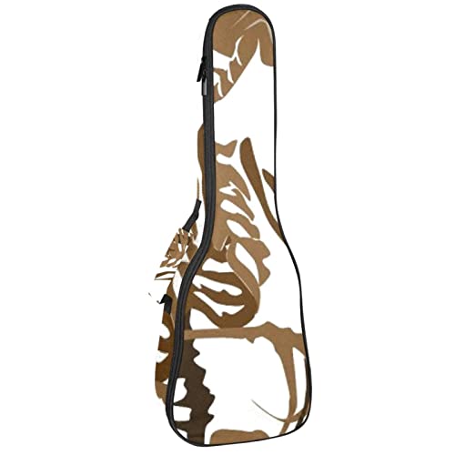 Sac ukulélé ténor étanche style squelette pour transporter votre musique en concert