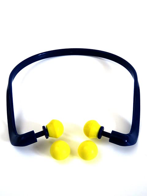 Oakwood Ear Protectors with Replacement Plugs 25 dB Work, Blue - Image 4