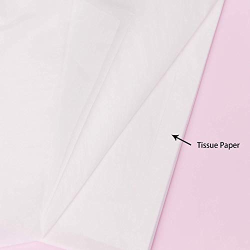 Image of Loveinside Medium Size Gift Bags, Elegant Pattern Gift Bag with Tissue Paper for Shopping,Parties,Wedding, Baby Shower, Craft, Marble, 10 inch X 5 inch X 13 inch