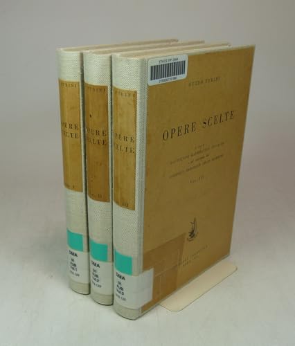 Opere scelte. Vol. 1-3.