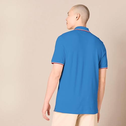 Image of Amazon Essentials Men's Slim-Fit Short-Sleeve Cotton Pique Polo Shirt