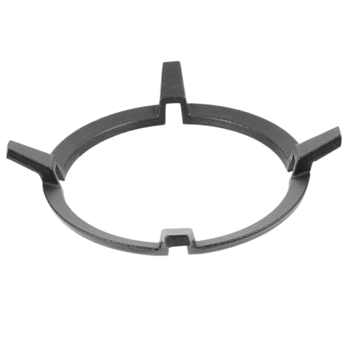TOYANDONA Soporte de Hierro Fundido Antideslizante para Estufa de Gas Rejilla Resistente para Wok y Ollas Grandes Accesorio Práctico para Cocina Doméstica