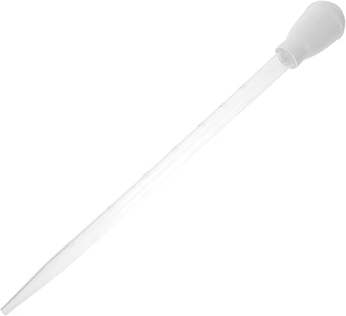 POPETPOP Pipetas de plástico de paja Pescado de plástico Herramientas de limpieza de acuario Acuario Raspador Cepillo limpiador de tanque de peces