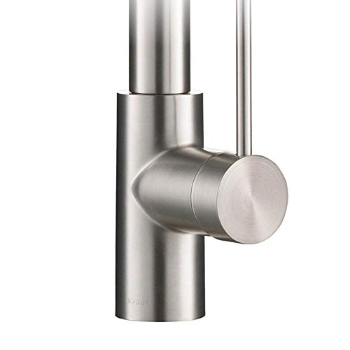 Kraus Kpf-2631Sfs Oletto Single Handle Commercial Kitchen Faucet, 21.85 Inch, Pull Down Stainless Steel #TOP3