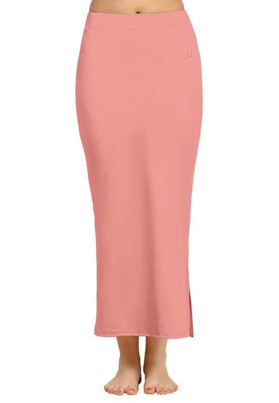 TRENDMALLSSaree Shapewear Petticoat for Women, Cotton Blended, petticoat,Skirts for Women, shape wear dress for saree Light Pink