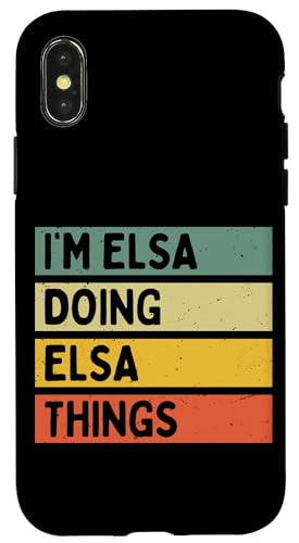 I'm Elsa Doing Elsa Things �ʔ������� �X�}�z�P�[�X iPhone X/XS �p
