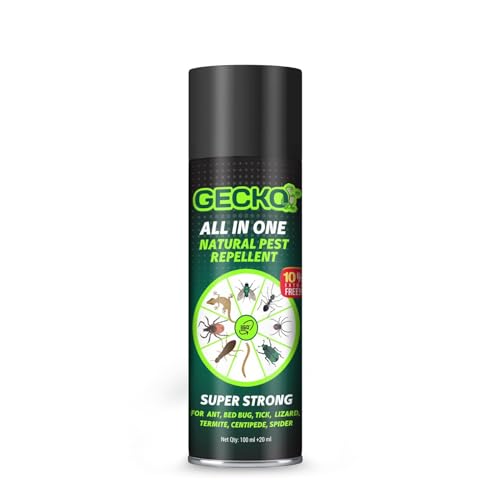 Gecko All-in-One Insect & Rodent Repellent Spray | Effective Agai...