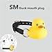 Cute Leather Harness Mouth Silicone Duck Gag Mouth Plug Couples Flirting BDSM Sexy Toys for Women Adult Games Sex Products Black One Size