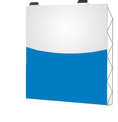 Generisch Hochwertige Messewand mit Klettsystem inkl. Druck und Versand 4 x 3 Meter gerade Generisch Hochwertige Messewand mit Klettsystem inkl. Druck und Versand 4 x 3 Meter gerade