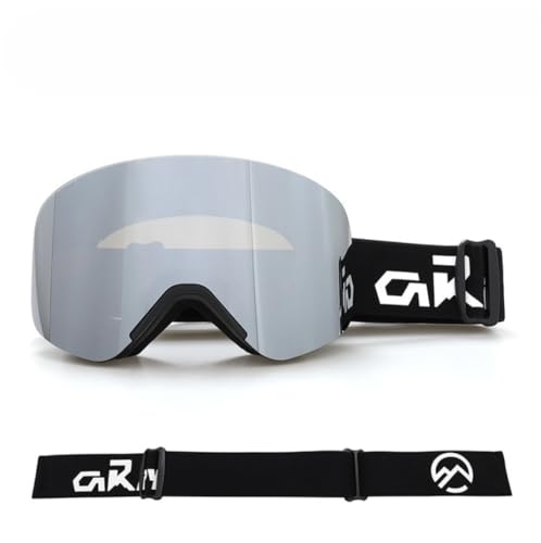 【2025冬新モデル・フレームレス構造で広視野&耐衝撃UP】 スノボ ゴーグル 眼鏡対応 レディース 曇り止め UVカット ヘルメット対応 通気性 滑り止めベルト 紫外線防止 軽量 スノーボード ゴーグル ジュニア 男女兼用 防風 防雪 全天候対応 レンズ