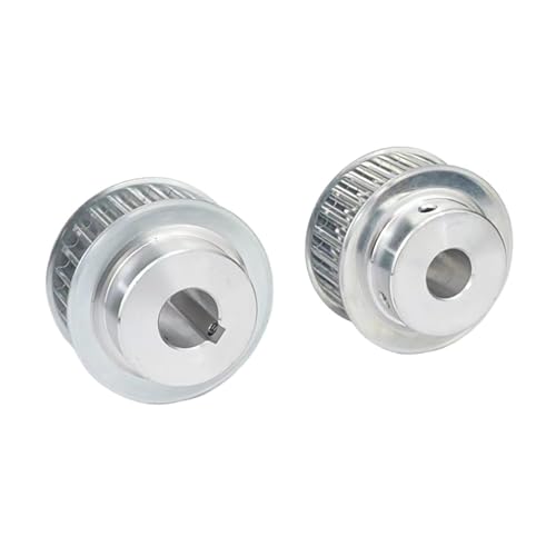 Polea de distribución HTD 8M de 14 dientes para correas de 25mm de ancho y eje de 8mm 2