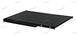 RAISING ELECTRONICS Fixed Rack Server Shelf 19inch Rack Mount 1U-Adjustable from 27-31inch