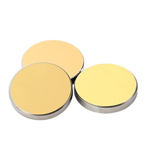 Co2 Laser Si Reflective Mirrors for Laser Engraver Gold-Plated Silicon Reflector Lenses Dia. 19 20 25 30 38.1 mm(38.1mm)