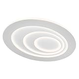 OSRAM ORBIS SPIRAL OVAL Lampa sufitowa LED, biała, 63W, 5500lm, średnica 720mm, bardzo równomierny rozsył światła, światło pośrednie, zintegrowany moduł LED, długa żywotność, 3000K