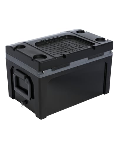 Image of Stanley Cold-for-Days Outdoor Wheeled Outdoor Cooler 50 qt / 47.3 L Black