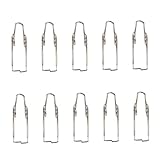 EPIGEIST トランペット用排水クリークスプリング10個セット 耐久性のある鉄製ウォーターゲートキースプリング 小型持ち運びに便利 演奏時の交換部品に