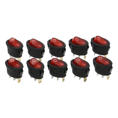 Interrupteur à bascule KCD1 pour réparer un bouton cassé d'appareil 250V 10A