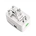 Produktbild MICHEN 2 USB-Ladegerät Universal-Reiseadapter All-in-One-Weltreiseadapter Netzadapter Steckdose Eu