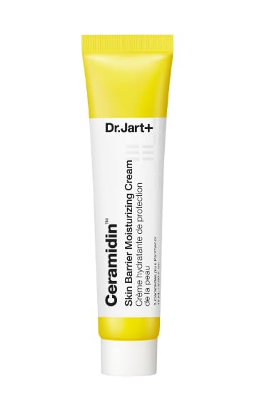 Dr.Jart+ Ceramidin Skin Barrier Face Cream Moisturizer For Dry Skin with Ceramides and Panthenol | Korean Skin Care, 0.5 Fl Oz