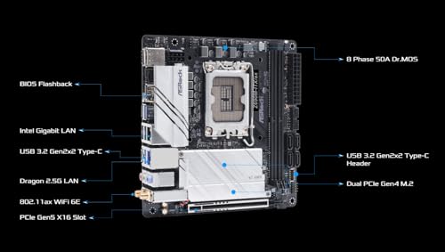 ASRock Z690M-ITX/ax の商品画像 3