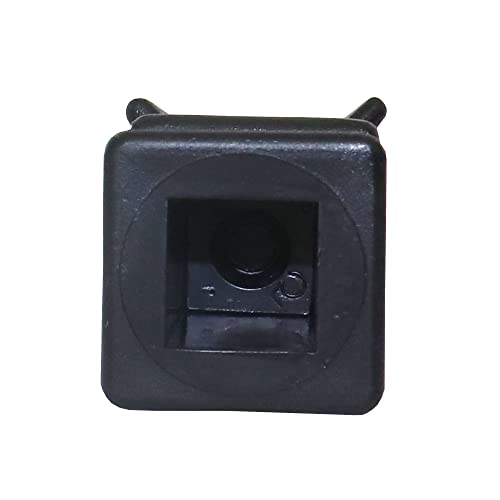 Address America Fence Finials Four-Sided Spire Wing Tip High-Impact Polypropylene Black Finial Fence Topper (5, 1/2 Inch) - Made In The Usa - Ff #TOP2