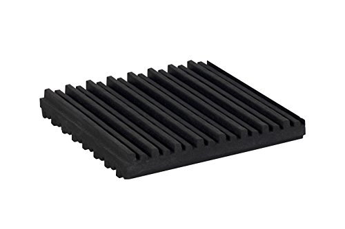 Upe Group 1O-P2YS-QPKZ 4 Pack Of Anti Vibration Pads 4 Inch X 4 Inch X 3/8 Inch All Rubber Vibration Isolation Pads thumb #1