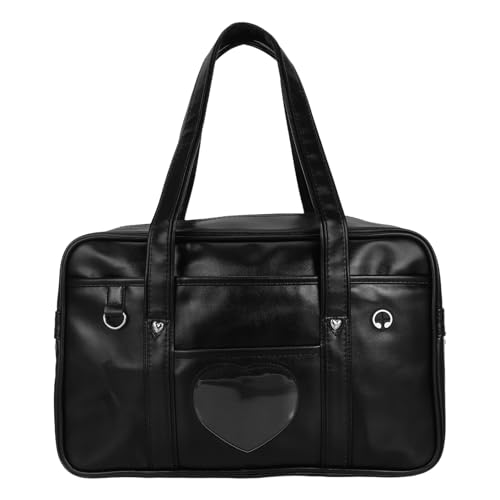 Sacoche pour ordinateur portable BESTYASH en PU étanche grande capacité style japonerie