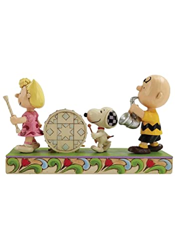 Enesco Jim Shore Peanuts Parade Figurine Figurine, Brown, 4.625 Inch - Image 2