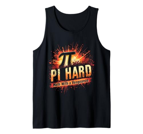 Funny Pi Day Matemáticas Juego de palabras duro Maestros Estudiantes Camiseta sin Mangas