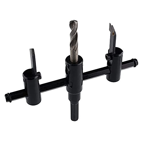 Set de Brocas Ajustables Para Corte de Círculo 30mm-120mm miniatura 1