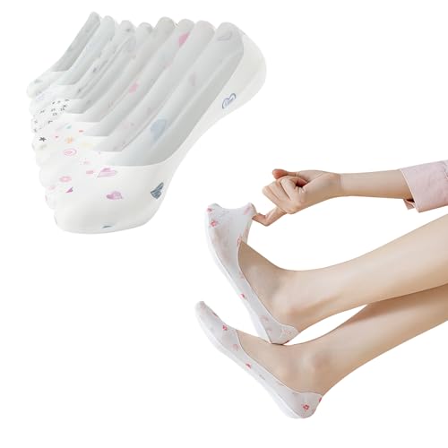 Women No Show Socks Ultra Low Cut Liner Ice Feeling socks Nonslip Liner Invisible Hidden Thin boat Socks