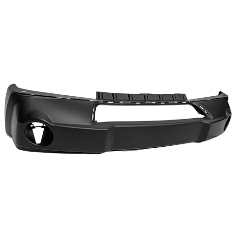 Image of Compatible with Jeep Grand Cherokee 2005-2007 Front Bumper Cover | Primed, With Fog Light Holes, Without Parking Sensor Holes, Ready to Paint, OEM 5159124AA, CH1000450