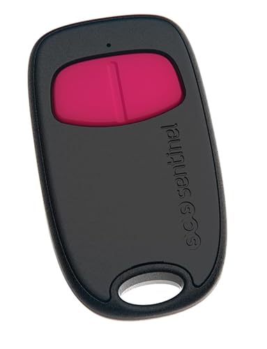 Télécommande 2 canaux - SCS SENTINEL - SimplyControl - Fuchsia, portée 40m, fréquence 433.92 MHz, pile lithium CR2032 inclus
