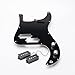 Guitar Prewired Loaded Pickguard for Fender Precison P Bass Part Black