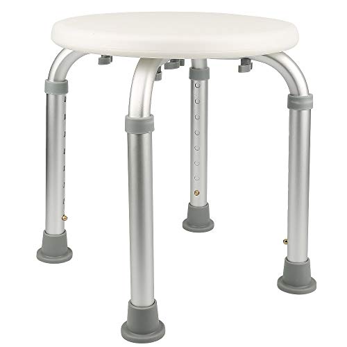 ♡ 【Sedile ergonomico】 Stabile e sicuro - Istruzioni di montaggio incluse. Installazione facile, stabile e robusta per una doccia e un bagno sicuri. Ventose su tutti e quattro i piedi per una presa antiscivolo.