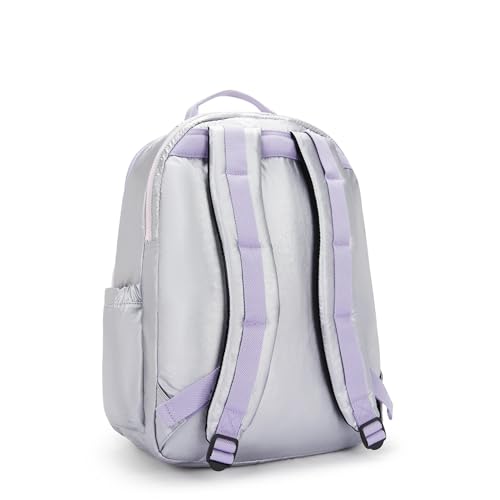 Image of Kipling Women's Seoul Extra Large Bts 17 inch Laptop Backpack, Durable, Roomy with Padded Shoulder Straps, Built-In Protective Sleeve