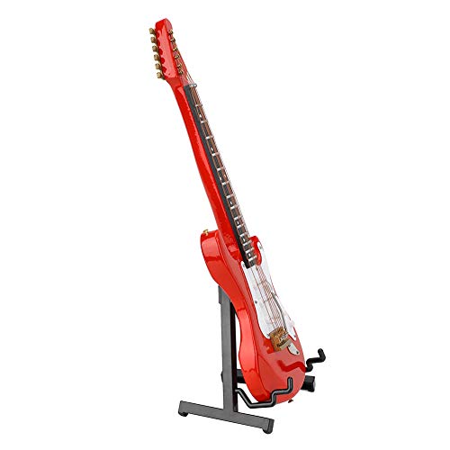 AMONIDA Artisanat de Guitare Rouge Miniature, Beau modèle de Guitare électrique, Ornement de Bureau pour Les Amateurs de… - Les Beatles, Paul McCartney, John Lennon, RIngo Starr, George Harrison AMONIDA Artisanat de Guitare Rouge Miniature, Beau modèle de Guitare électrique, Ornement de Bureau pour Les Amateurs de… – Image 6