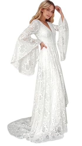Flihodaputa Winter Lace Gown