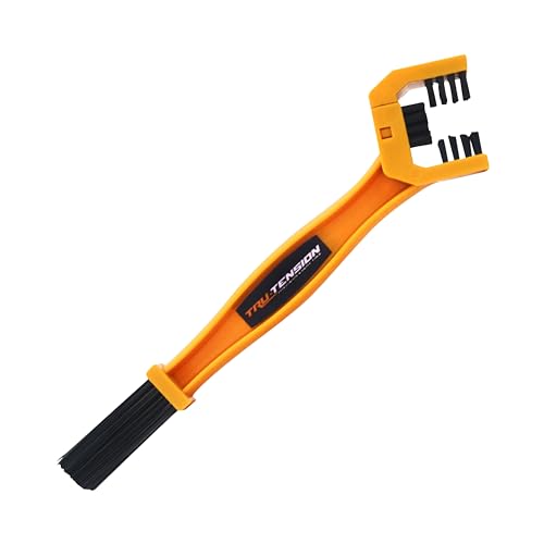 Tru-Tension | Muck Monkey Chain Brush | For High-Performance, Race, Road & Off-Road Bikes | Essential Cleaning Brush | Motorcycle Tools & Accessories