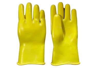 ETSHandPro Concrete block loading and Unloading, Gardening, Construction heavy duty and durable rubber gloves, 10