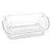 240356402 Clear Refrigerator Door Bin Side Shelf Compatible with Frigidaire Kenmore Electrolux Refrigerator Top shelf - Replaces AP2549958 PS430122 240430312 240356416 240356407-Pack of 1 240356402 Clear Refrigerator Door Bin Side Shelf Compatible with Frigidaire Kenmore Electrolux Refrigerator Top shelf - Replaces AP2549958 PS430122 240430312 240356416 240356407-Pack of 1