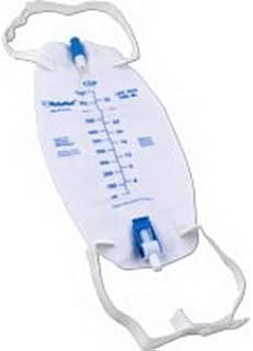 ZRLB500HEA - Cardinal Health Premium Flocked Back Leg Bag with Flip Valve, 500 mL