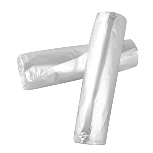 SOLUSTRE 40Pcs Transparent Protective Covers for Clothes Storage Reusable Garment Bags Household Dust Covers for Suits Dresses and Coats Pe Material for Wardrobe Organization