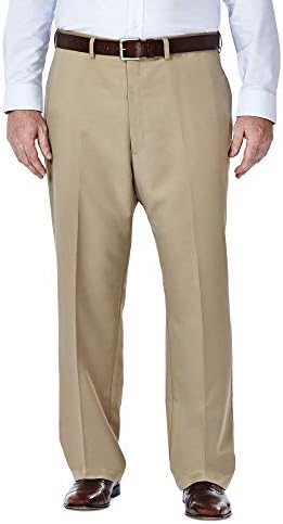 Gabardine Plain Front Pant 